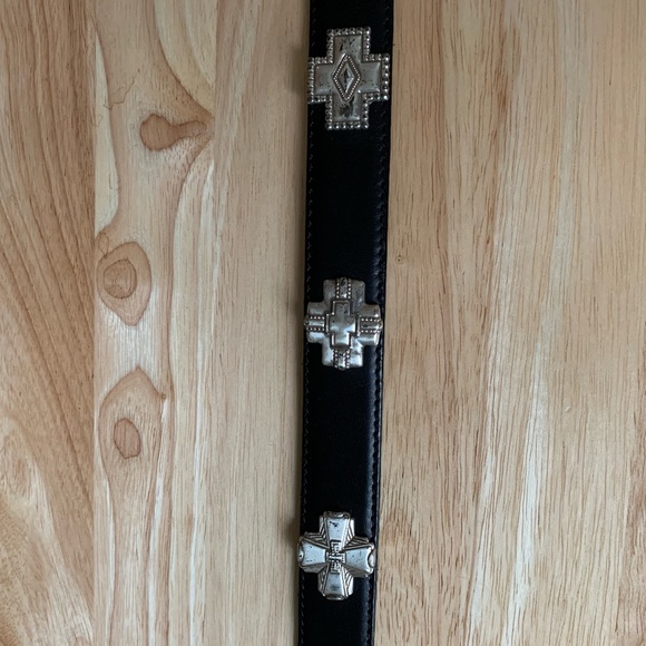 Fossil Black Leather Belt - Picture 11 of 11